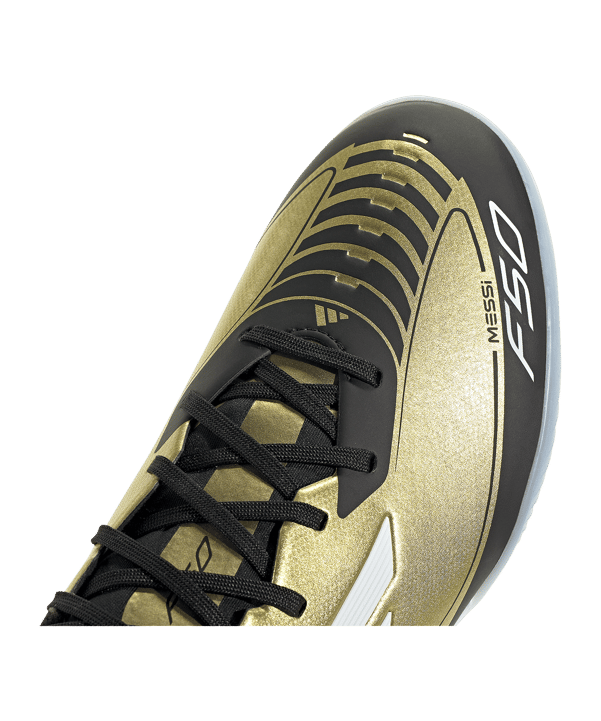 adidas F50 League TF Messi Triunfo Dorado Gold Weiss - gold