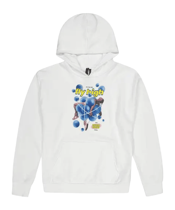 Mister Tee Psychadellic Oversized Hoody Weiß - weiss