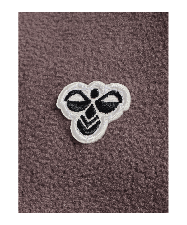Hummel Fleece Bee Jacke Kids Braun F8029 - braun