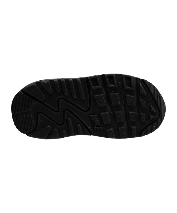 Nike Air Max 90 Sneaker Kids Schwarz Grau F091 - schwarz