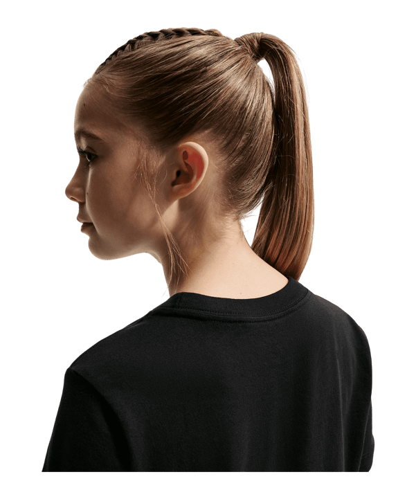 Nike KNVB Niederlande Crest T-Shirt Kids Schwarz F010 - schwarz