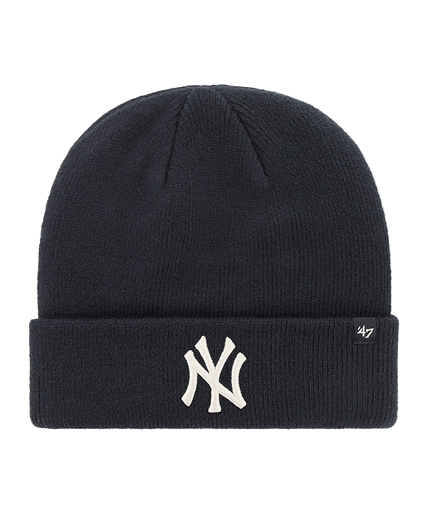 '47 Brand MLB New York Yankees Raised '47 CUFF KNIT Cappellino Blu - blu