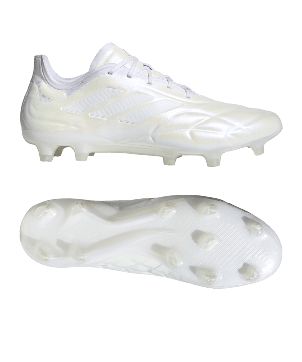 adidas COPA Pure.1 FG Pearlized Weiss - weiss