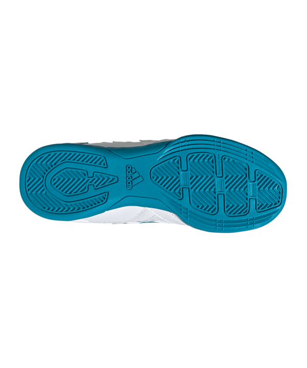 adidas Super Sala 2 Halle Kids Weiss Blau - weiss