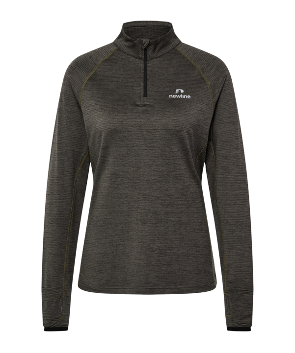 Newline nwlPACE HalfZip Sweatshirt Damen F1166 - gruen