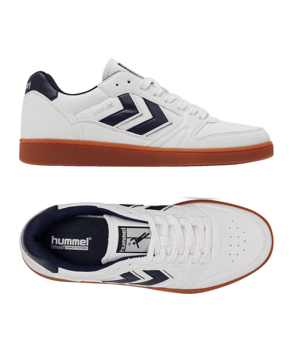 Hummel Liga Gk Schuh Weiss F9103 - weiss