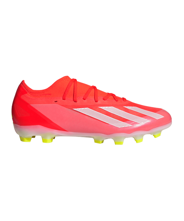 adidas X Crazyfast Pro FG Energy Citrus Rot Weiss Gelb - rot
