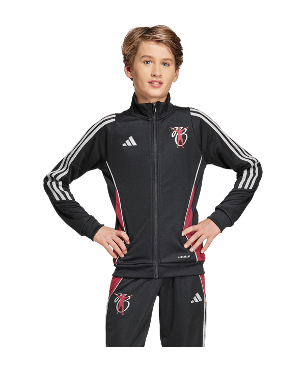 adidas Jude Bellingham Tiro Trainingsjacke Kids Schwarz - schwarz
