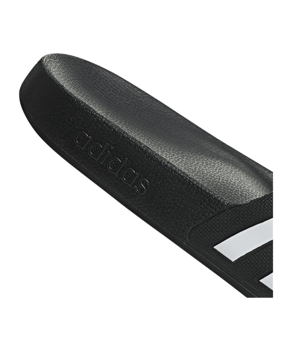 adidas Adilette Aqua Badelatsche Schwarz Weiss - schwarz