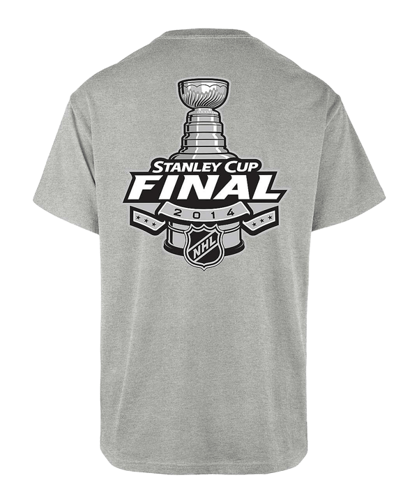 '47 Brand LA Kings Backer 47 ECHO T-Shirt Braun - grau