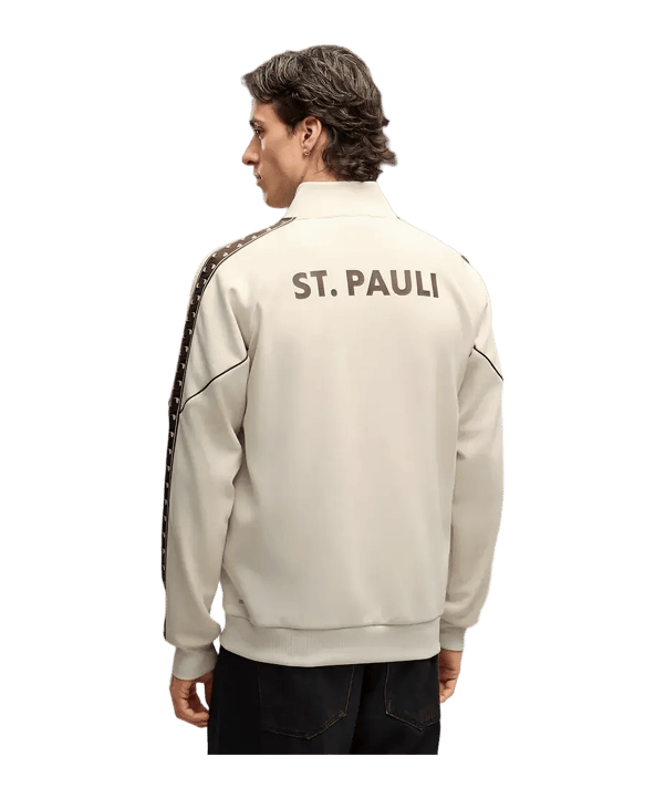 PUMA FC St. Pauli KING Anthem Veste Blanc C10 - blanc