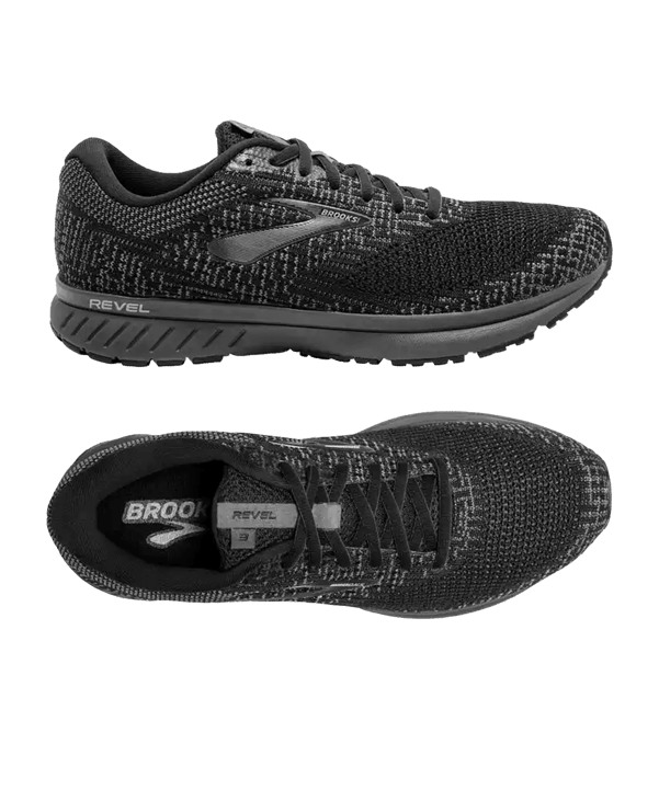 Brooks Revel 3 Running Schwarz F088 - schwarz
