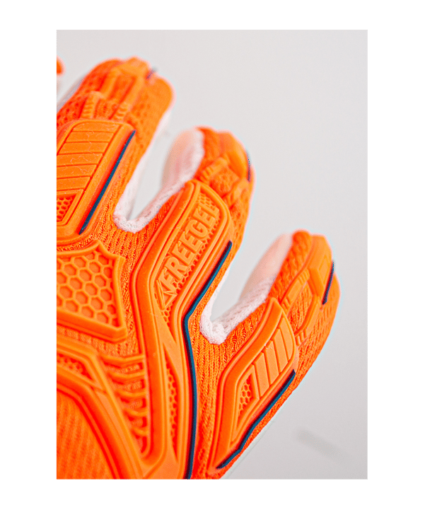 Reusch Attrakt Freegel Silver TW-Handschuhe Kids Orange Blau F2290 - orange