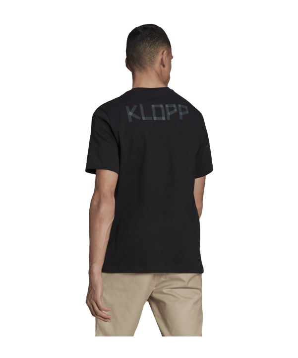 adidas Klopp Icon Graphic T-Shirt Schwarz - schwarz