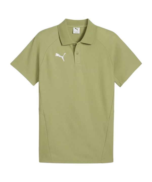 PUMA teamEVOSTRIPE Polo Grün F40 - gruen