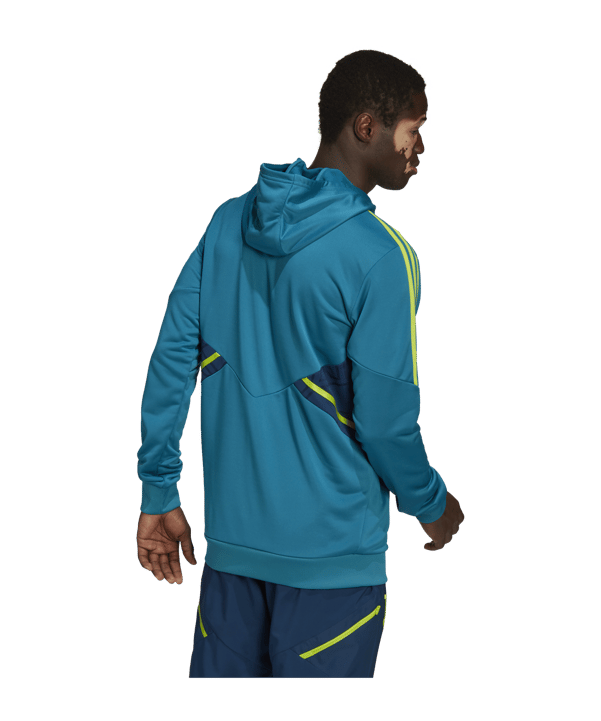 adidas Juventus Turin HalfZip Sweatshirt Blau - blau