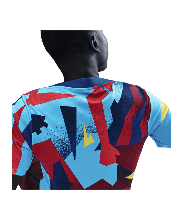 Nike FC Barcelona Academy Pro Trainingsshirt Blauw K413 - blauw