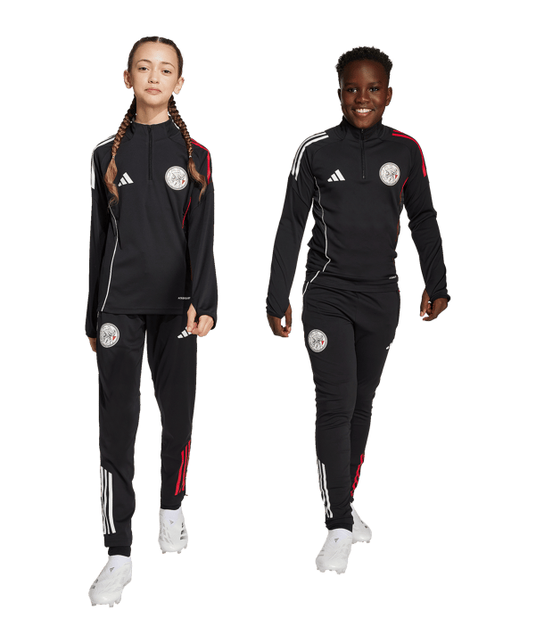 adidas Ajax Amsterdam Trainingshose Kids Schwarz - schwarz