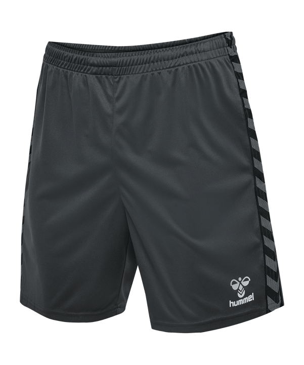 Hummel Authentic Poly Short Grau F1525 - grau
