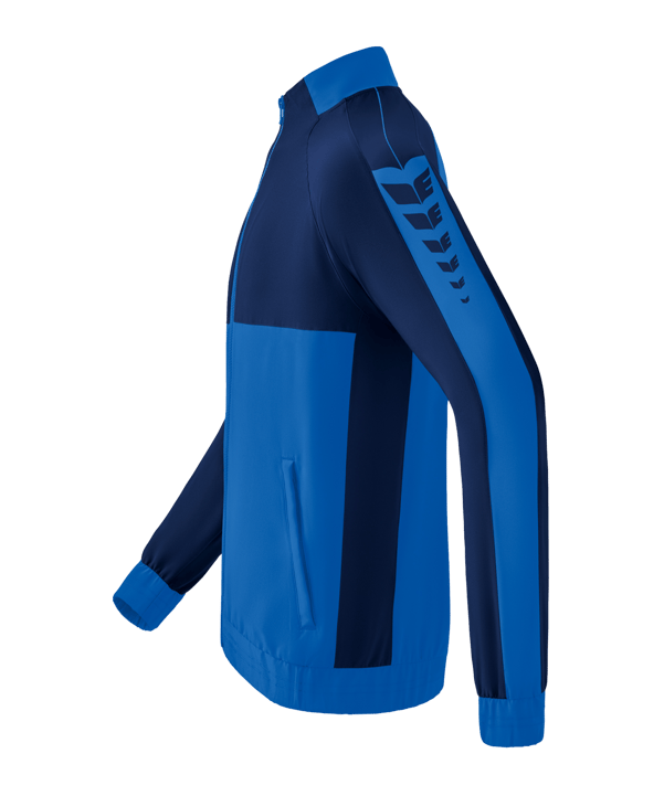 Erima Six Wings Präsentationsjacke Kids Blau - blau