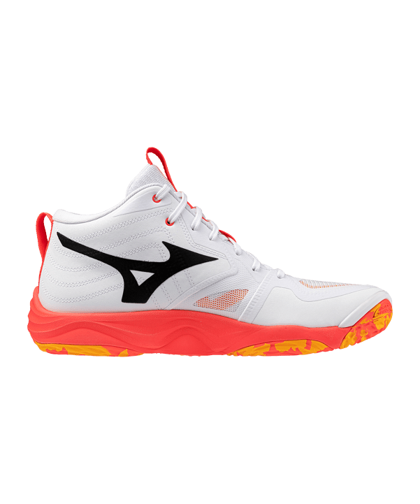 Mizuno Wave Momentum Elite Mid Weiß F01 - weiss