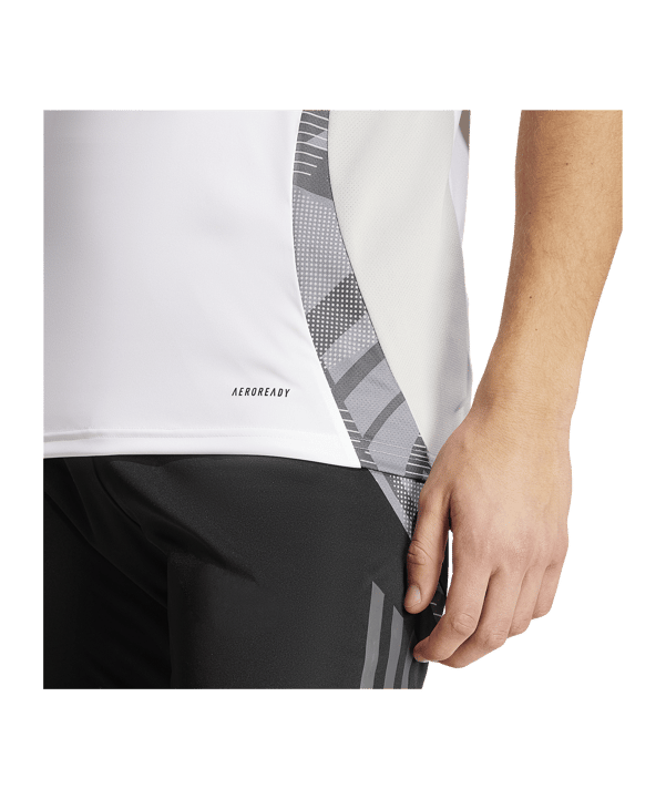 adidas Tiro 24 Competition Training Trikot Weiss - weiss