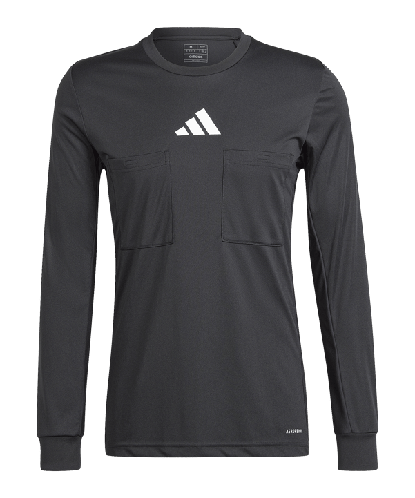 adidas Referee 24 Schiedsrichtertrikot Langarm - schwarz