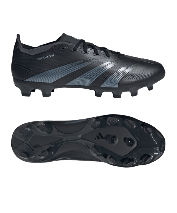 adidas Predator League MG Nightstrike Schwarz - schwarz