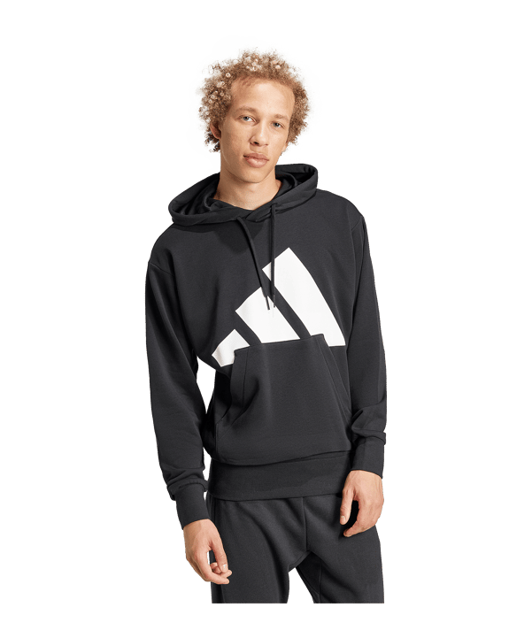 adidas Essentials French Terry Hoody Schwarz - schwarz