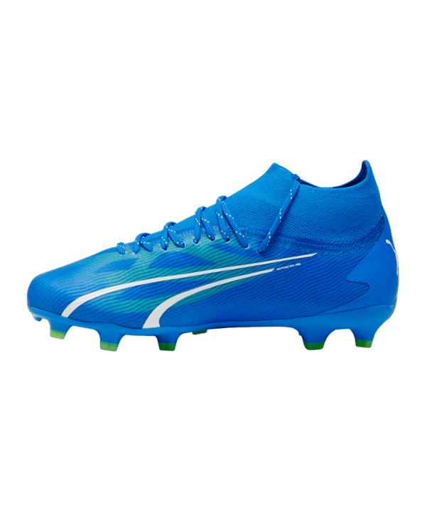 PUMA ULTRA Pro FG/AG Jr Gear Up Kids Blau Weiss F03 - blau