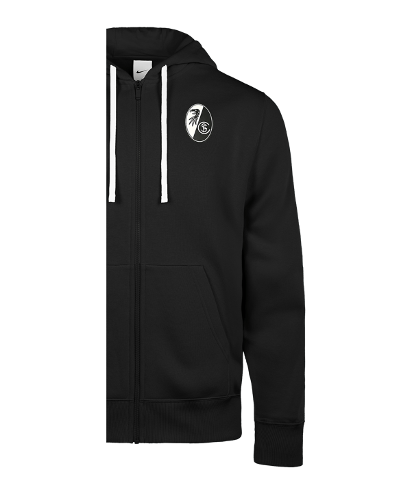 Nike SC Freiburg Park Hoody Kids Zwart K010 - zwart