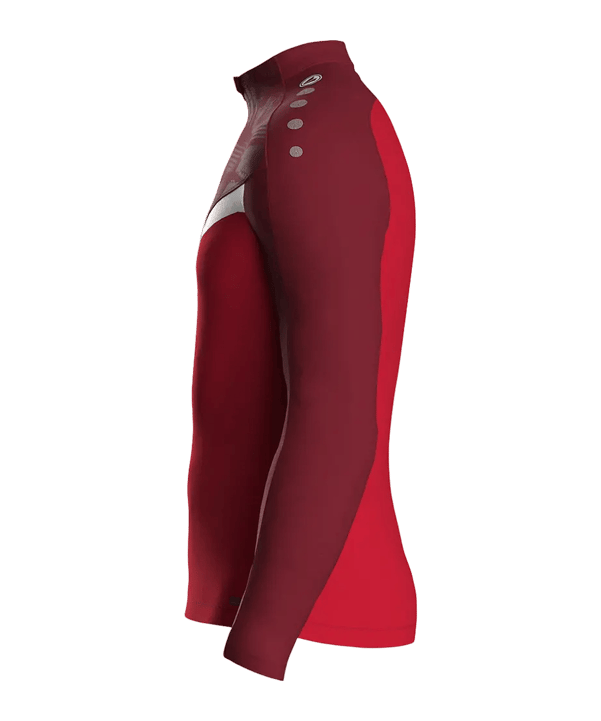JAKO Iconic HalfZip Sweatshirt Rot F103 - rot