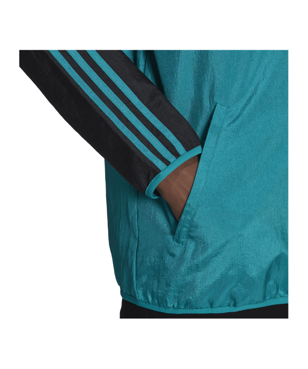 adidas Real Madrid Icon Woven Jacke Schwarz - schwarz