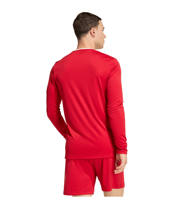 adidas Entrada 26 Trikot Langarm Rot - rot