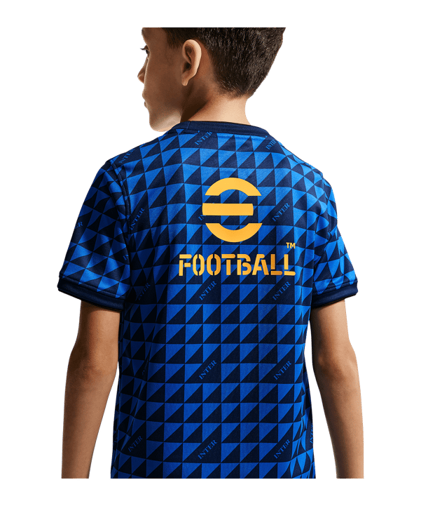 Nike FC Inter Prematch T-shirt 2026/2027 Kids Blu C409 - blu