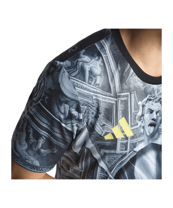 adidas Juventus Turin Prematch T-Shirt 2025/2026 Schwarz - schwarz