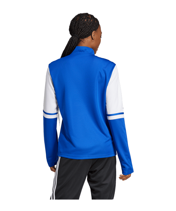 adidas Squadra 25 HalfZip Sweatshirt Damen Hellblau - blau