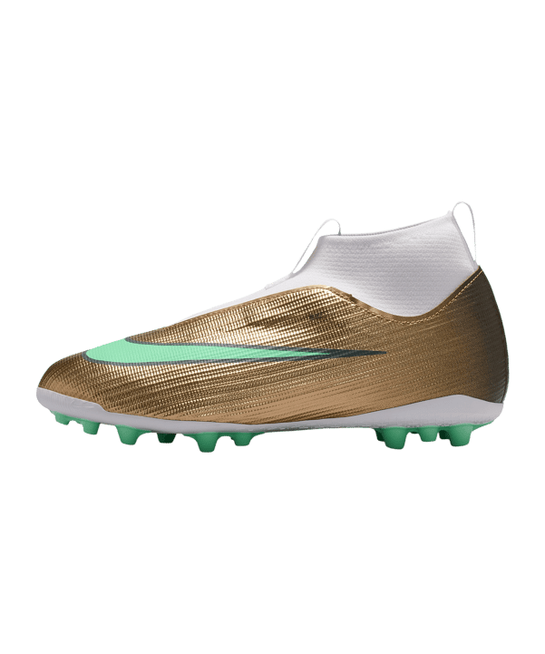 Nike Jr Air Zoom Mercurial Superfly XI Academy AG Kylian Mbappe Kids Gold F701 - gold
