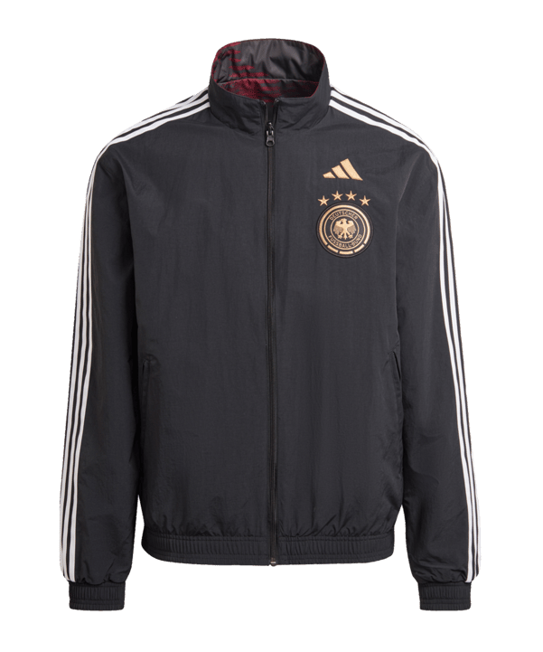 adidas DFB Deutschland DFB Germany Anthem Trainingsjacke Schwarz - schwarz