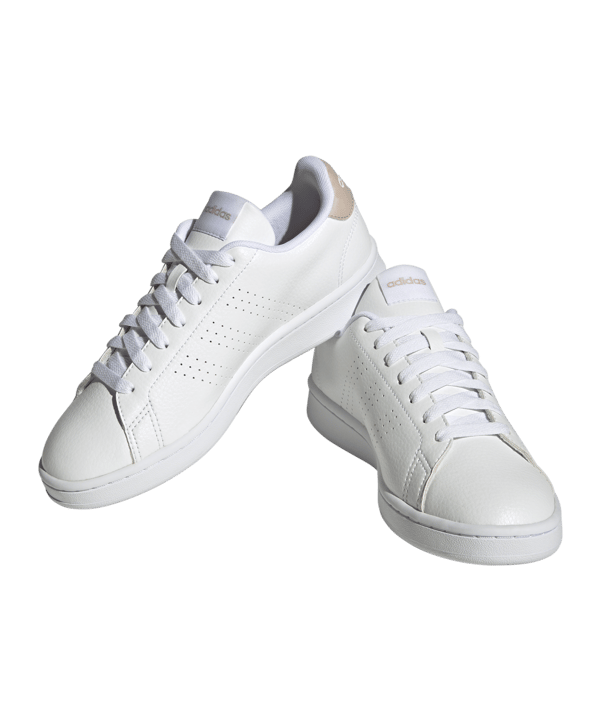 adidas Advantage Weiss - weiss