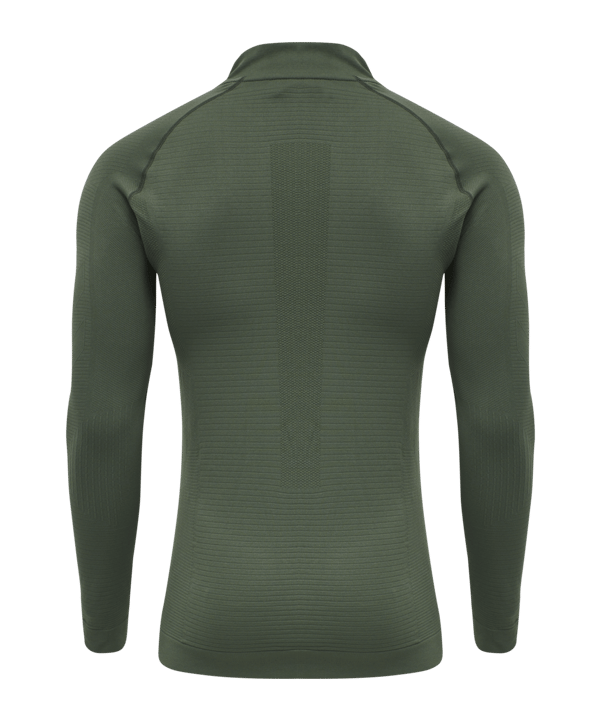 Hummel hmlstroke Seamless HalfZip Sweatshirt F6173 - gruen