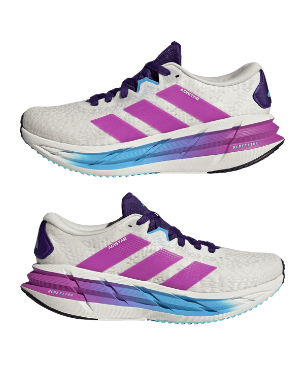 adidas Dames Adistar 4 Loopschoen Wit - wit