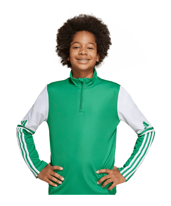adidas Squadra 25 HalfZip Sweatshirt Kids Grün - gruen