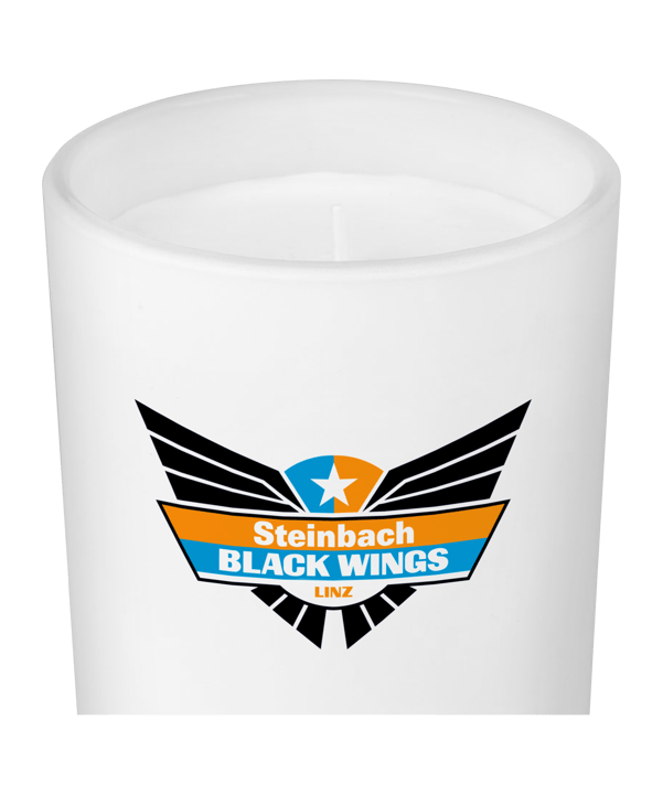 Black Wings Classic Kerze Weiss - weiss