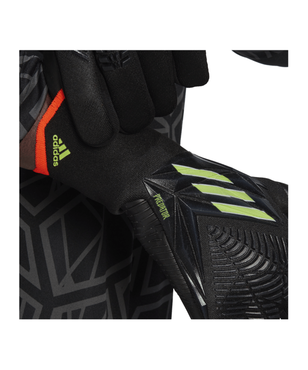 adidas Predator Pro NC Shadowportal TW-Handschuhe Schwarz Gelb - schwarz