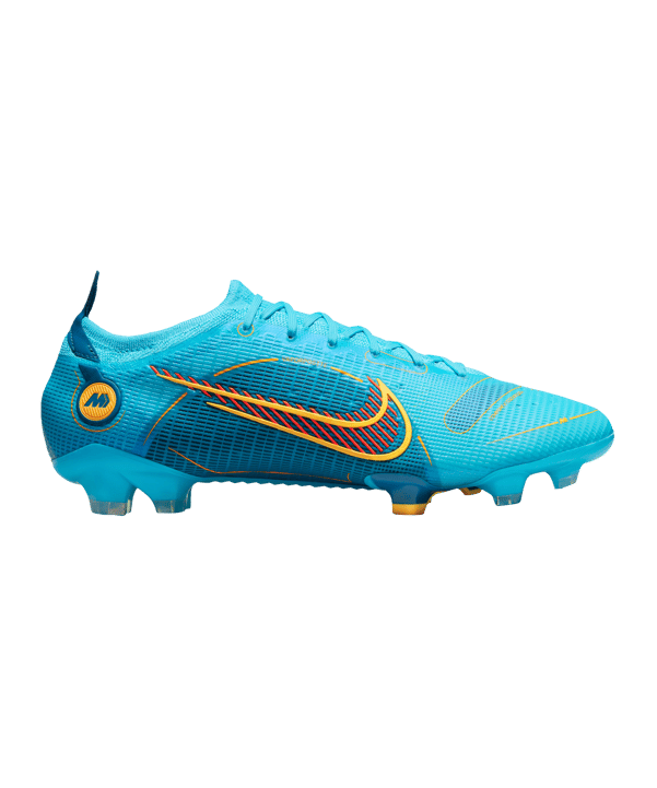 Nike Mercurial Vapor XIV Blueprint Elite FG Blau Orange F484 - blau