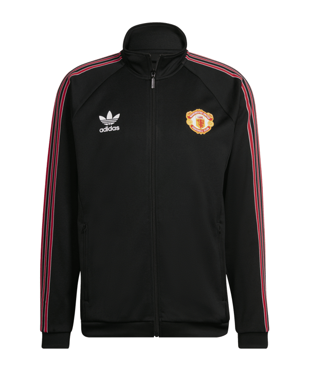 adidas Originals Manchester United Jacke Schwarz - schwarz