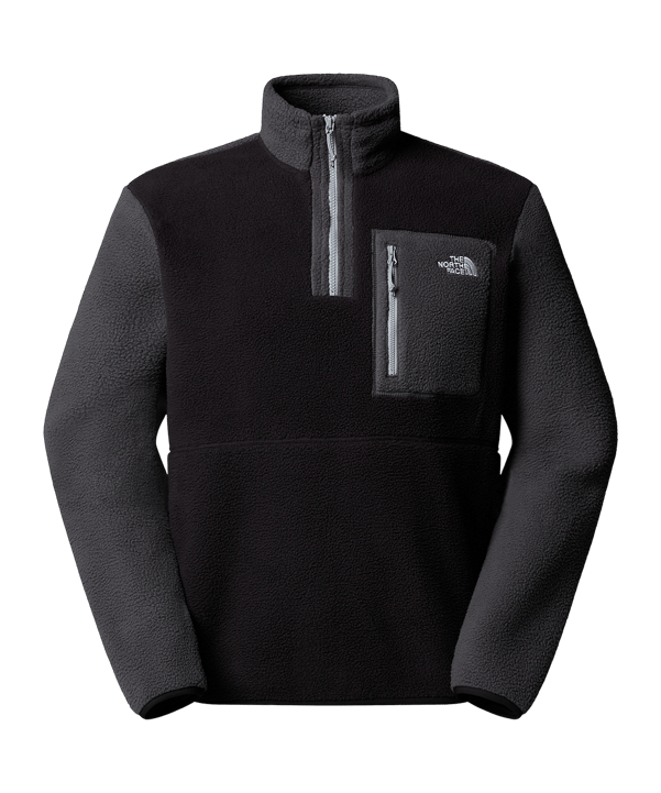The North Face Yumiori 1/4 Zip Sweatshirt Schwarz - schwarz