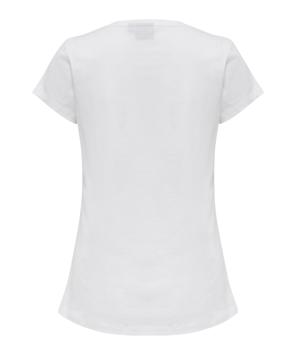Hummel T-Shirt Damen Weiß F9001 - weiss