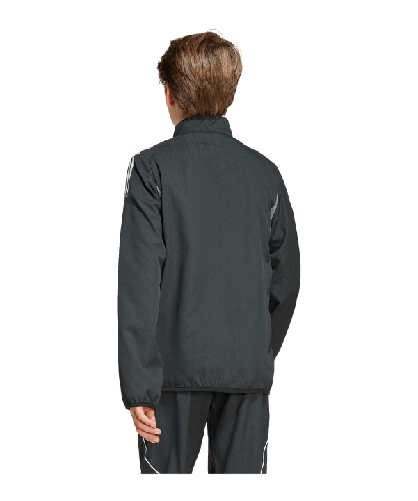 adidas Tiro 25 Competition Präsentationsjacke Kids Schwarz - schwarz